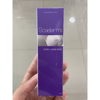 SCADERM PLUS 10 GM เจลแต้วสิว