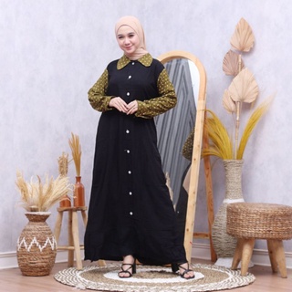 Ayra Midi Gamis เสื้อแขนยาว สายคล้องข้าง &lt;Unk&gt; โมเดลร่วมสมัย เป็นมิตร