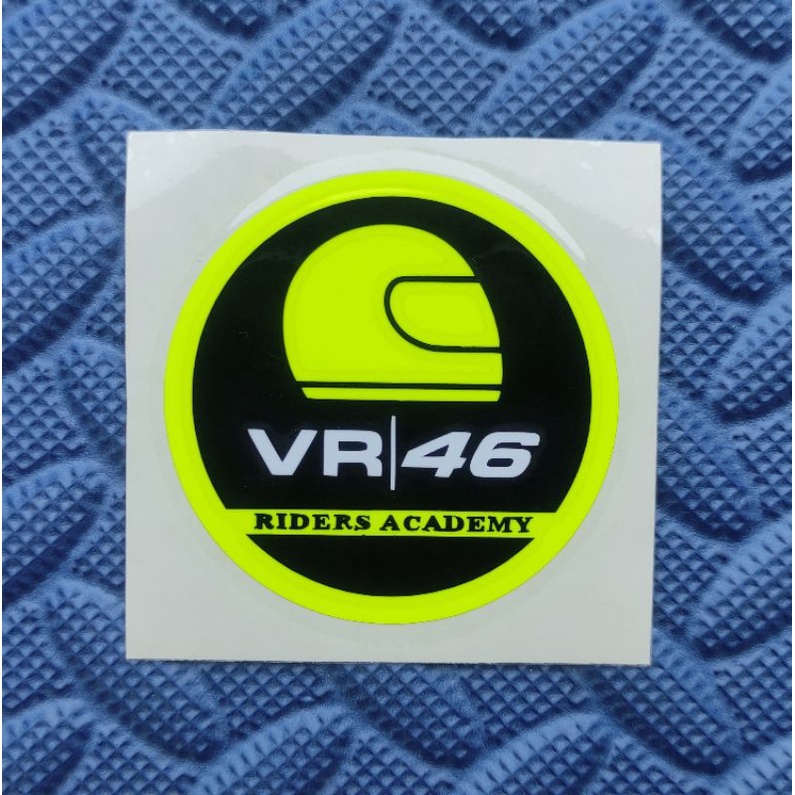 Vr46 สติ๊กเกอร์ตัด Riders Academy - UK 6 Cm
