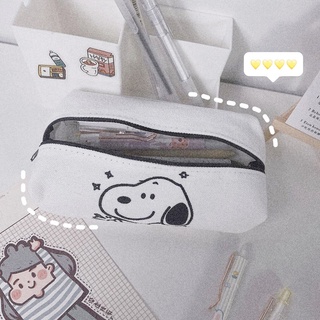 กระเป๋าดินสอผ้า Canvas ลายการ์ตูน Snoopy