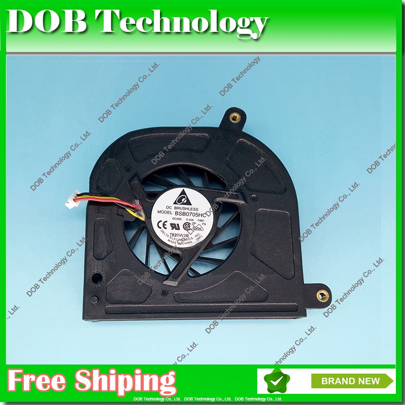 แล็ปท็อป cooler CPU พัดลมระบายความร้อนสําหรับ Toshiba P200 P200D P205 P205D X200 X205 BSB0705HC DFS5