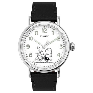 TIMEX W20 STANDARD PEANUTS CHROME CA TW2U71100 นาฬิกาข้อมือผู้ชายและผู้หญิง ฿4,190 (ราคาเต็ม ฿5,900)