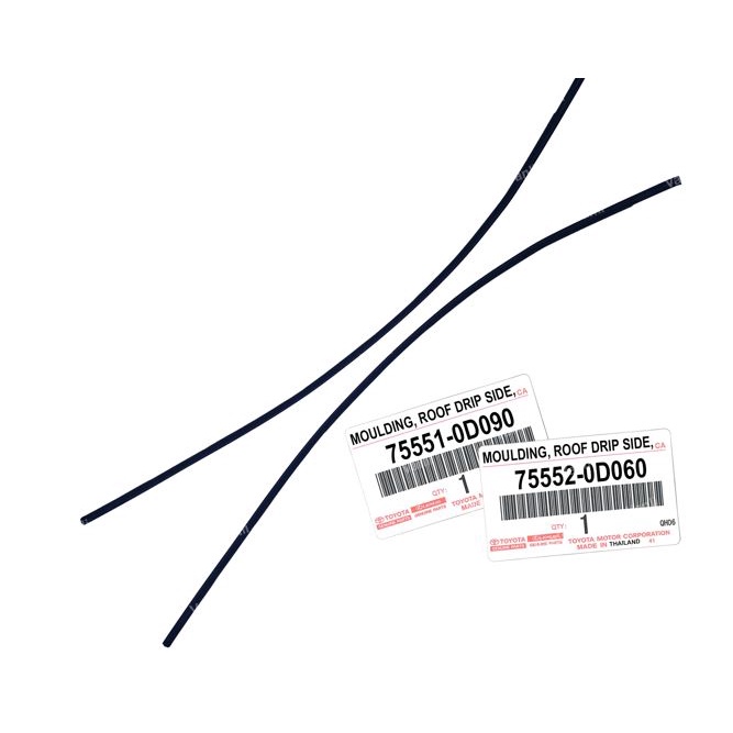ROOF MOULDING VIOS NCP93 75551-0D090/75552-0D060 !!!