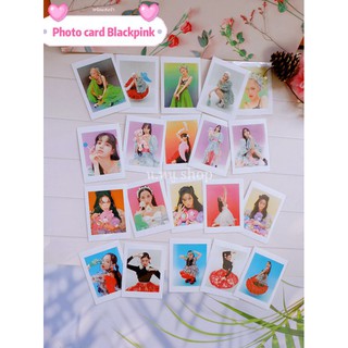 โฟโต้การ์ด แบล็คพิ้งค์ ขนาด3×4" Photo card Blackpink รูปBlackpink แบล็กพิงก์ ของสะสมKPOP ของสะสมBlackpink โพลาลอยด์