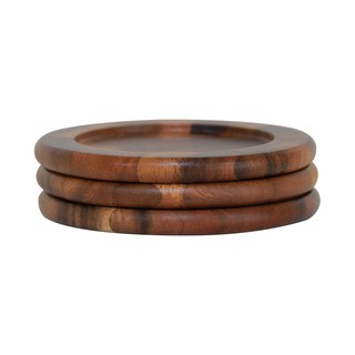 ที่รองแก้วเอนเกรน 3 ชิ้น / เซ็ท Zopa Coaster round shape 3 pieces / set Zopa