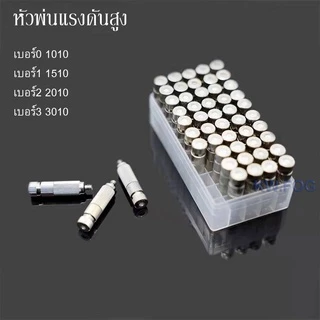 หัวพ่นหมอกแรงดันสูง แบบมีไส้กรองเล็ก เกลียว3/16"ใช้ในระบบปั๊มแรงดันสูง จำนวน10ชิ้น/ชุด 50ชิ้น/ชุด