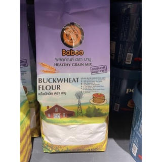 บาบู แป้งบัควีท 450G. BABOO BUCK WHEAT FLOUR 450G