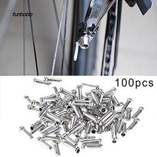 TBB_100Pcs Mini Bicycle Shifter Brake Gear Inner Cable Tips End Caps Crimps Ferrules