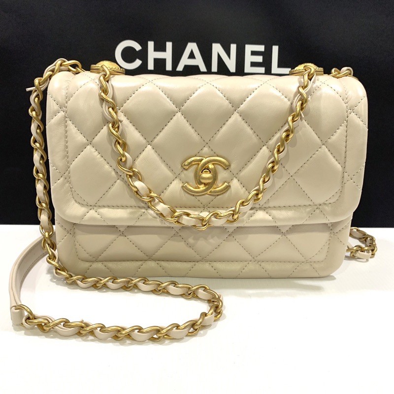 Chanel Flap Bag Size 9" Holo 30 Full set ori rec