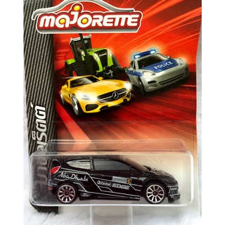 Majorette Ford Fiesta RS WRC - Abu Dhabi no.4 - Black Color /Wheels 5U /scale 1/58 (3 inches) Long Package