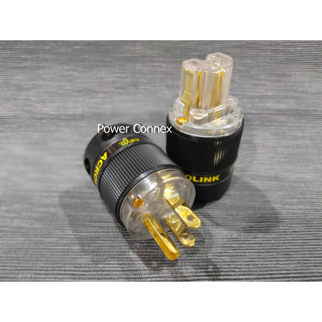 ล็อตใหม่ ราคาใหม่ เกรดท็อป ถูกที่สุด ปลั๊กหัวท้าย Acrolink