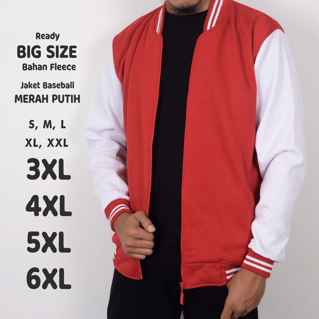 เสื้อแจ็คเก็ตบอมเบอร์เบสบอลสําหรับผู้ชายจัมโบ้ขนาดใหญ่ SML XL XXL 3XL 4XL 5XL 6XL