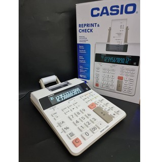 เครื่องคิดเลขพิมพ์กระดาษ Casio FR-2650RC คำนวนภาษี ตรวจสอบย้อนหลังได้150 step ความเร็วในการพิมพ์2บรรทัด/วินาที หน้าจอ12"