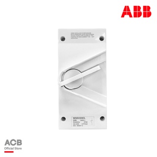 ABB WSD220CL Switch-Isolator WSD Series switch 20 A 2P, IP66 : 2TCZ751006R0001 - เอบีบี