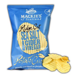 Mackies Sea Salt &amp; Cider Vinegar 150g  แม็กกี้ส์ ซี ซอลท์ แอนด์ ไซเดอร์ วีเนการ์ 150 กรัม