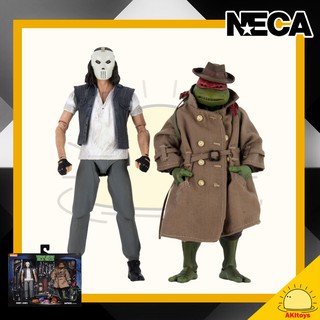 NECA : Casey Jones and Raphael in Disguise: Teenage Mutant Ninja Turtles (1990) 7"