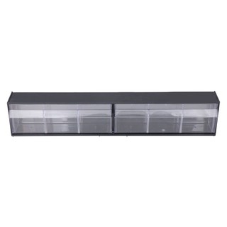 Tool box 6 POCKET BLACK GRAY DIY TOOL BOX Tool box Hardware hand tools กล่องเครื่องมือช่าง กล่องเครื่องมือ DIY 6 ช่อง ดำ