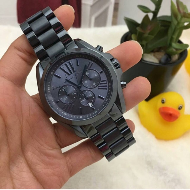 MK6248 ขนาด 43 มม. สี Navy blue สวยมาก MICHAEL KORS Oversized Bradshaw ...