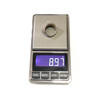 เครื่องชั่งน้ำหนักพกพาดิจิตอล 0.01 500 กรัม Digital pocket scale 500g