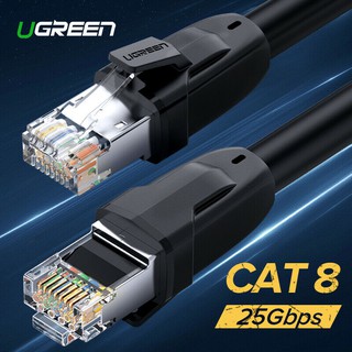 Ugreen Cat8 Pure Copper  Patch Cord Ethernet Cable RJ45 Network Cable UTP Lan Cable  25Gbps 2000Mhz