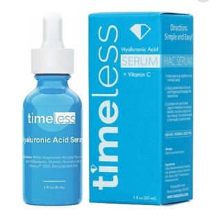 Timeless Hyaluronic Acid Vitamin C Serum 30 Ml เซรั่มไฮยารูรอนและวิตามินซี