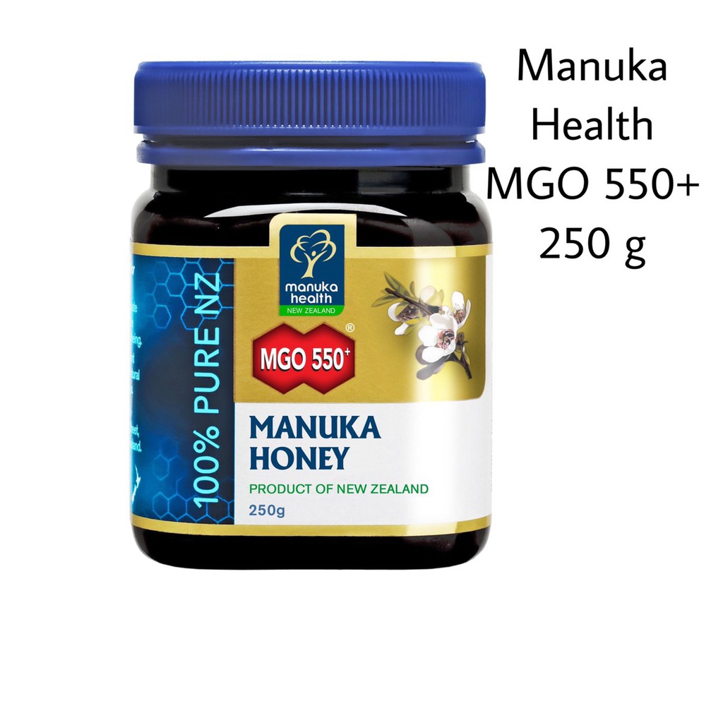 Manuka Health น้ำผึ้งมานูก้า Manuka Honey MGO550+ ขนาด250 กรัม ของแท้ อย.ไทย นำเข้าจากนิวซีแลนด์