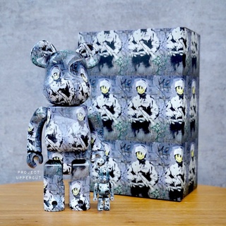 BE@RBRICK 400%+100% BRANDALISM x SYNC. : Riot Cop [New]