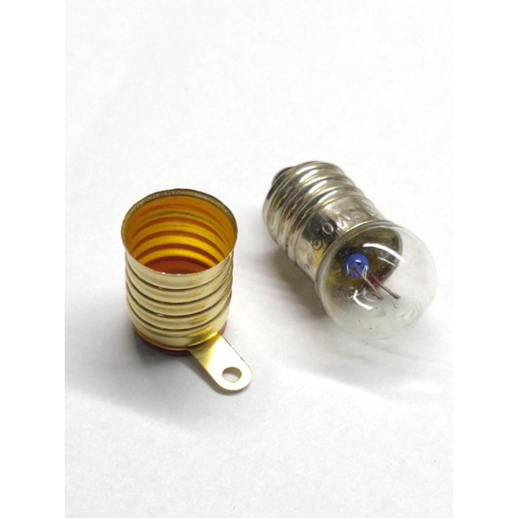 หลอดไฟฉาย 3.8V  หลอดไฟ  E10 ,ขั้วE10 ขั้วหลอดไฟฉาย - รูปที่ 3