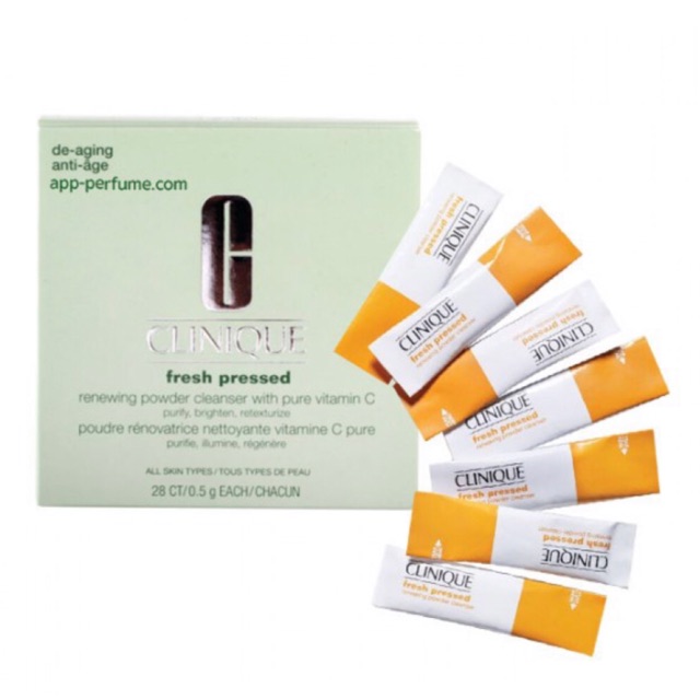 clinique fresh pressed renewing powder cleanser with pure vitamin c