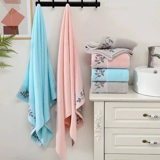 ผ้าเช็ดตัว เนื้อผ้าหนาอย่างดี ผ้าcotton100% มี 3 สีขนาด70*140cm M99