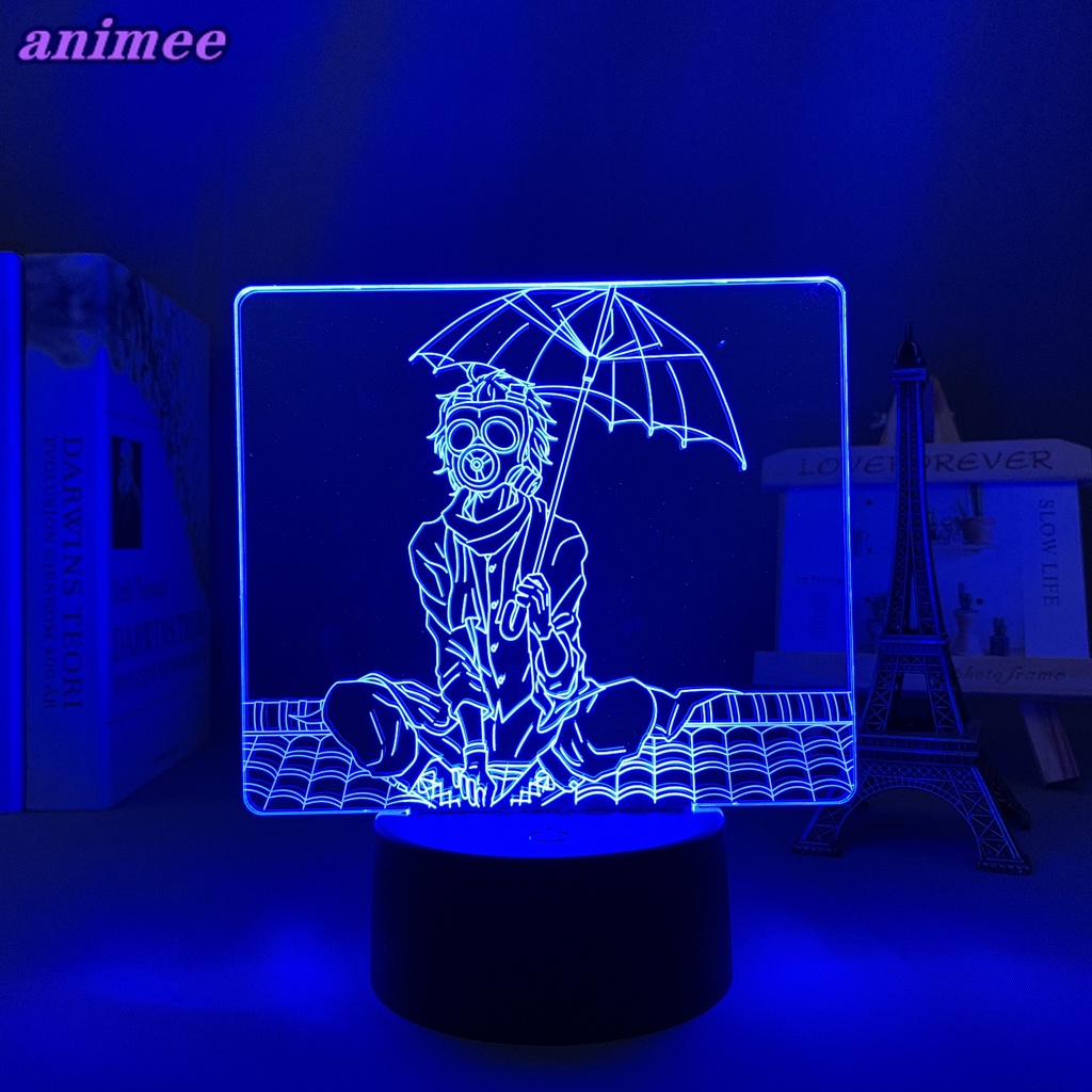 อะนิเมะ 3d Light Dramatical Murder Clear สําหรับห้องนอนเด็กตกแต่ง Night Light มังงะของขวัญสําหรับเธอ