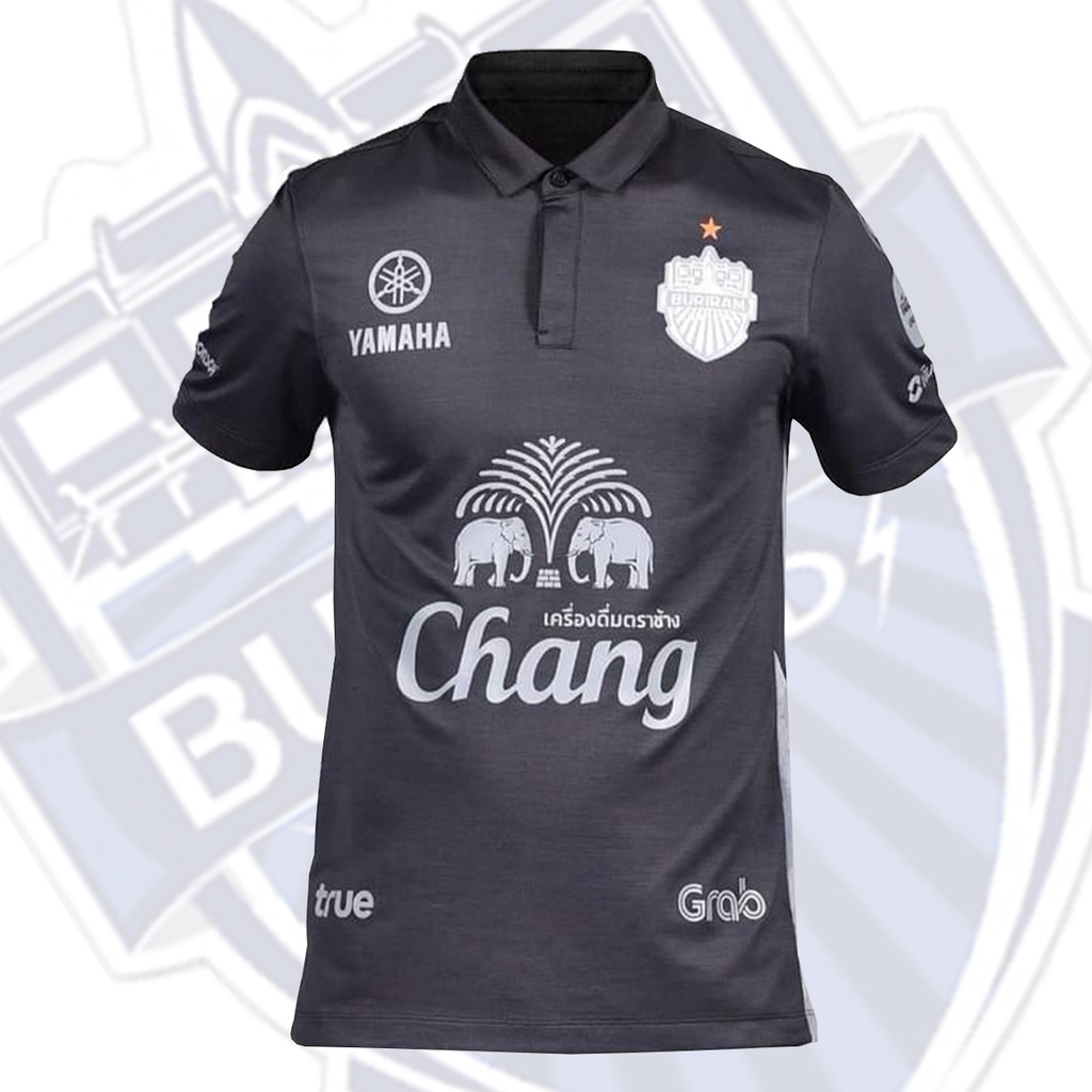 เสื้อโปโลดำ​ เสื้อกีฬา สโมสรบุรีรัมย์ช ยูไนเต็ด Buriram United Home 2020​ สีดำ​ สีกรม​ สีงาช้าง