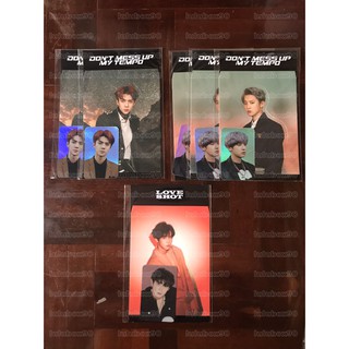 EXO HOLOGRAM PHOTOCARD + STANDEE SET (Love shot &amp; Dont Mess Up My Tempo)