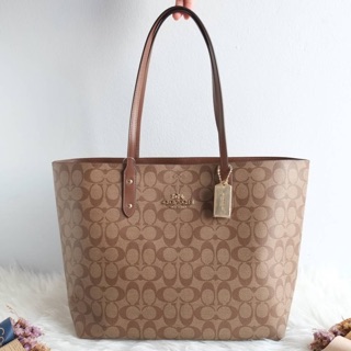 Coach F67108 F76636 ทรง Tote ใบใหญ่