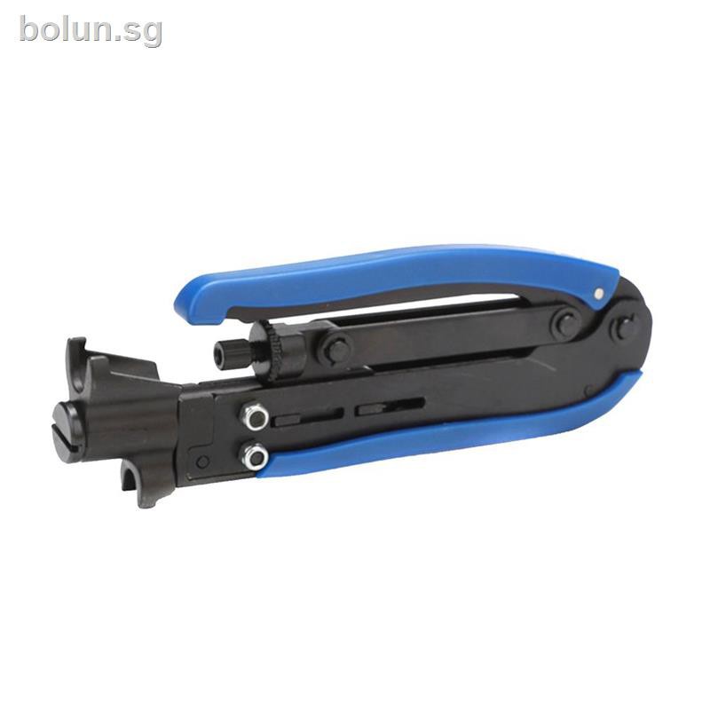 ♛▦✎Coaxial Cable Crimper Compression Tool Wire Crimper Plier Tool for RG59 RG6 RG11 Cable F