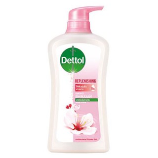 DETTOL เดทตอล ครีมอาบน้ำ สูตร Replenishing Antibacterial ขนาด 500 มล