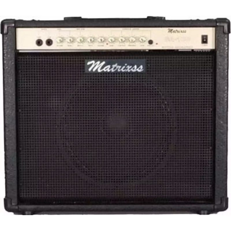 แอมป์กีตาร์ไฟฟ้า Matrixss รุ่น GA100 + สายแจ็ค + FootSwitch