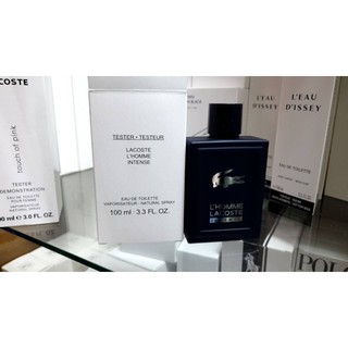 กล่องเทสเตอร์​ของใหม่💖LACOSTE LHomme Intense 100ml