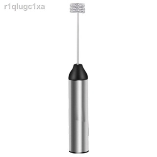 △♛Milk Frother Handheld Electric Whisk,Coffee Frother USB Rechargeable 2 Speed Milk Foam Maker Drink Mixer for Matcha