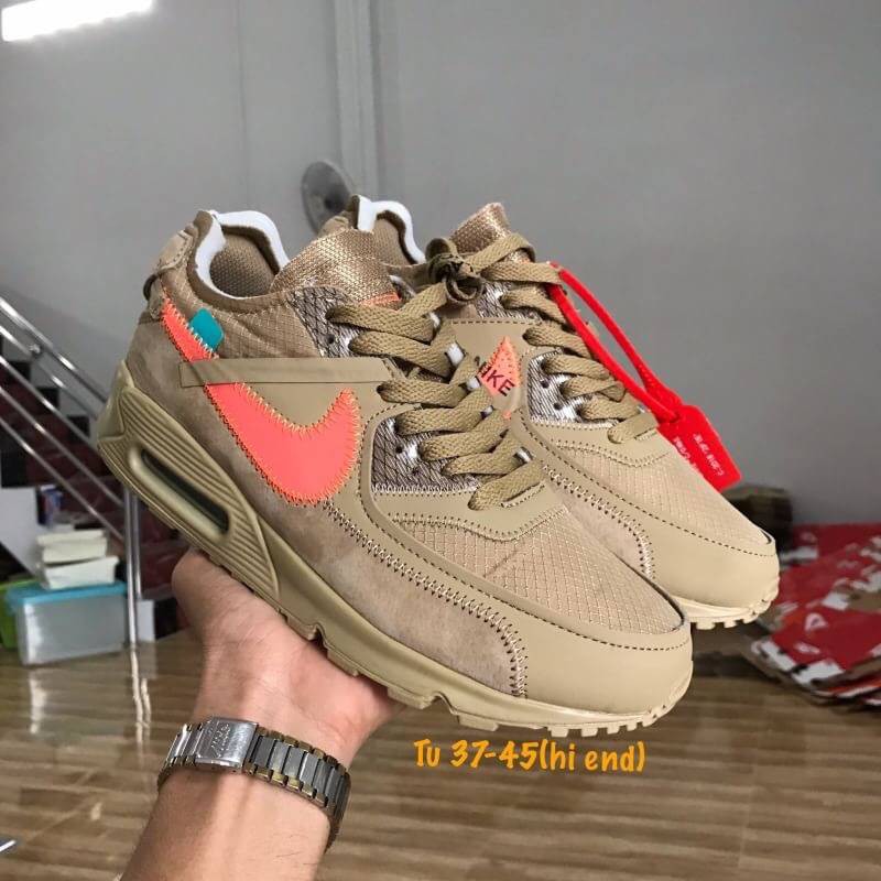 Off-White x Nike Air Max 90 'Desert Ore' 1:1