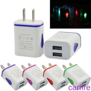 [Carfire]2A พอร์ตชาร์จ Usb แบบพกพา Led สําหรับโทรศัพท์มือถือ