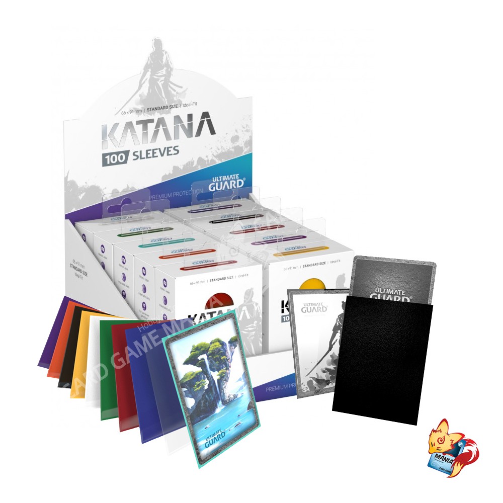 [Ultimate Guard][Sleeves card] Katana Sleeves 100.ใบ - ซองใส่การ์ดเกรดพรีเมียม