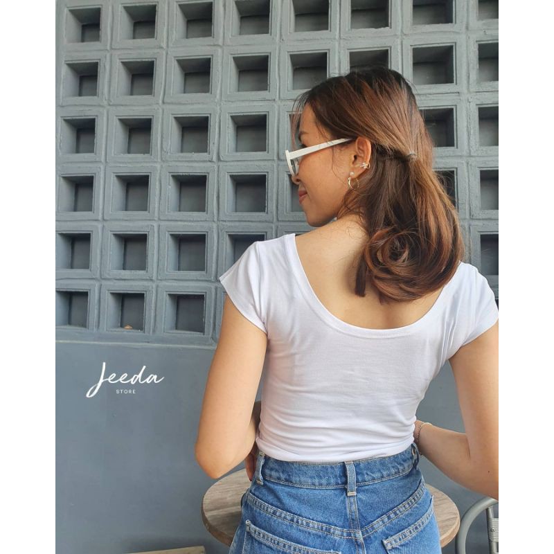 เสื้อคอยูสลิม งานเข้ารูป ทรงสวย คัตติ้งเป๊ะ #89179
