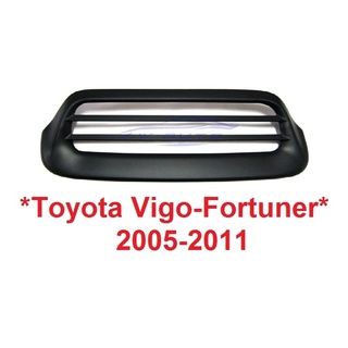 ครอบจมูก TOYOTA HILUX VIGO 2005 - 2011 โตโยต้า วีโก้ ฟอร์จูเนอร์ ครอบช่องลม ครอบสคูป ครอบช่องระบายลม ครอบสกู๊ป ฝากระโปรง