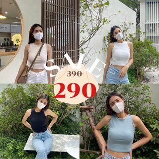 malika crop top (มีโค้ดลด)