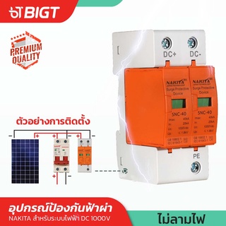 โค้ดพิเศษ PXGTB8!! เสิร์จกันฟ้าผ่า Nakita อุปกรณ์ป้องกันฟ้าผ่า Surge Protection ตัวป้องกันฟ้าผ่าสินค้าคุณภาพสูง