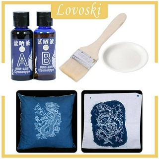 ( Lovoski ) Jacquard Cyanotype ชุดงานฝีมือ Diy