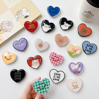 [🇹🇭ส่งจากไทย] Griptok รุ่น Cute Heart เซต1 แหวนจับมือถือ PopSockets