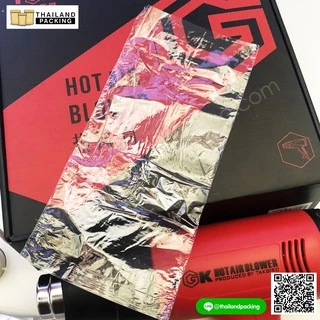 ฟิล์มหด ฟิล์มห่อสินค้า ห่อของขวัญ POF Shrink Film พร้อมส่ง ราคาถูก [100 ใบ/ แพ็ค] - Thailandpacking