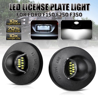 หลอดไฟ LED ติดป้ายทะเบียนรถยนต์ แบบเปลี่ยน สําหรับ Ford F150 F250 F350 2 ชิ้น